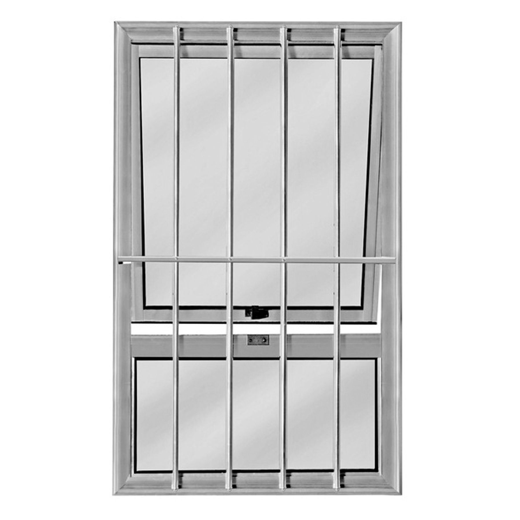 Janela de Abrir Maxim-Ar de Alumínio Magnum 1,00x0,60m Atlântica