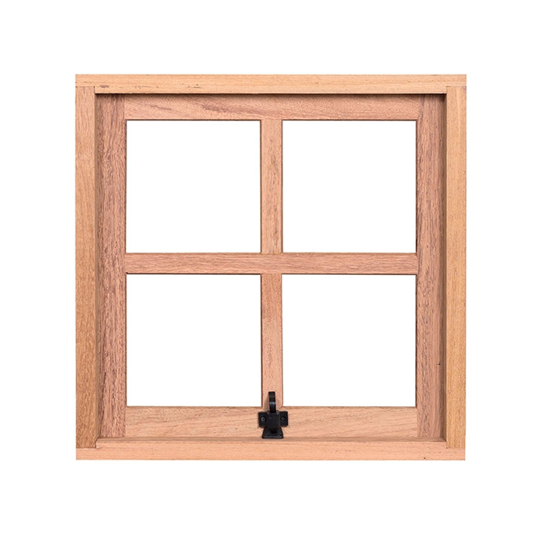 Janela de Abrir Maxim-Ar de Madeira Angelim MP61 0,50x0,50m Rondosul