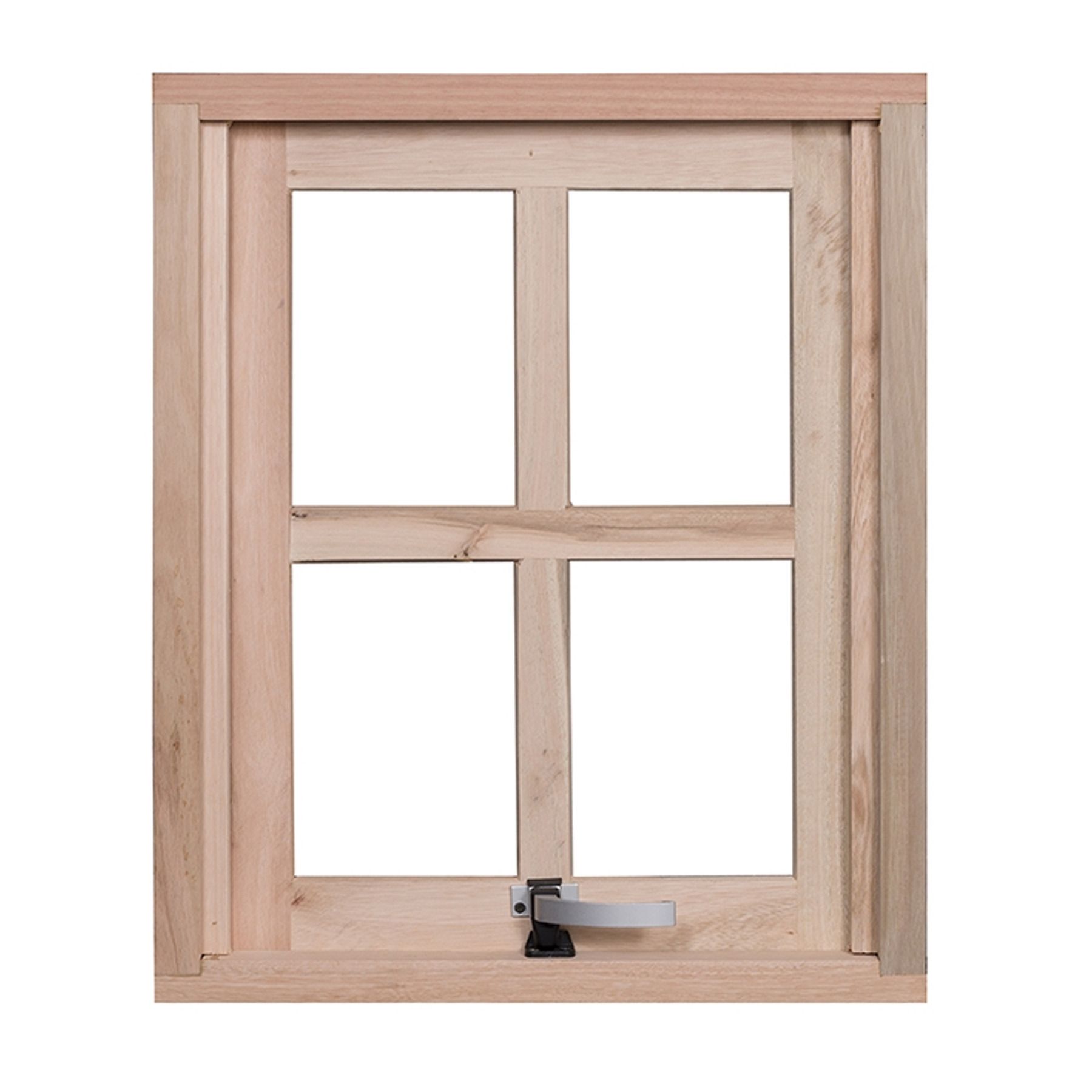 Janela de Abrir Maxim-Ar de Madeira Eucalipto EWK610 0,70x0,70m Rondosul