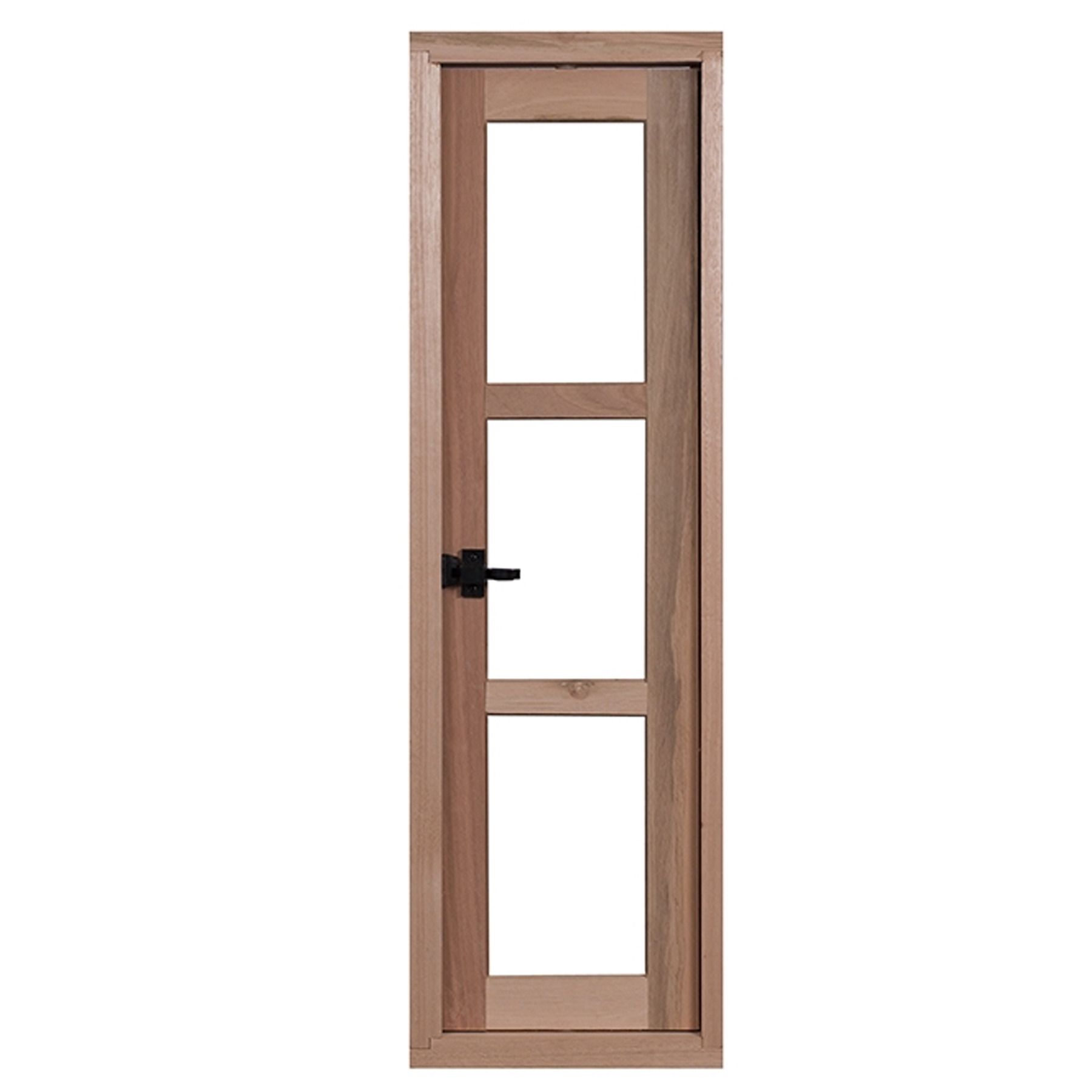 Janela de Abrir Maxim-Ar de Madeira Eucalipto EWKJP63 1,00x0,30m Rondosul