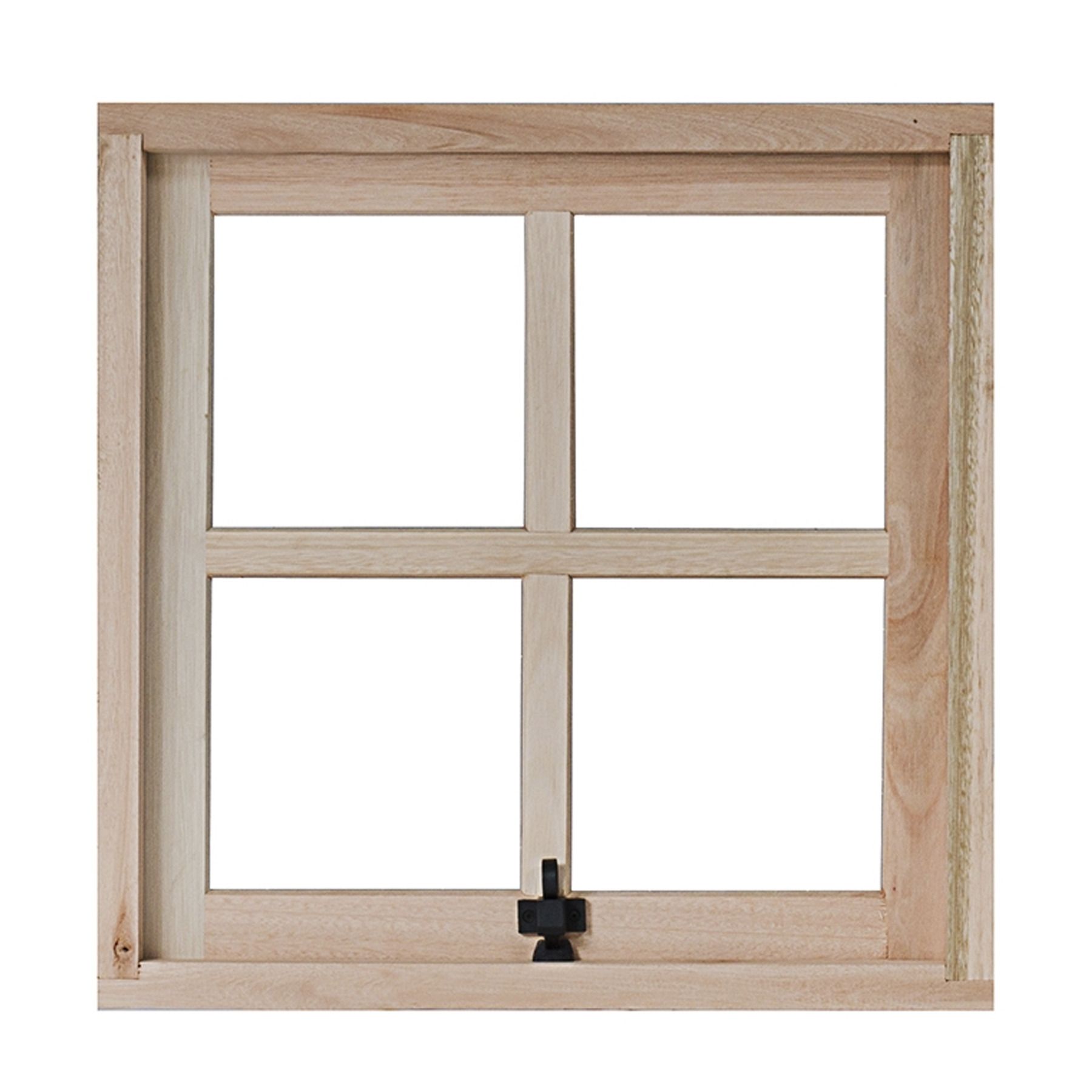 Janela de Abrir Maxim-Ar de Madeira Eucalipto EWKMP61 0,80x0,80m Rondosul