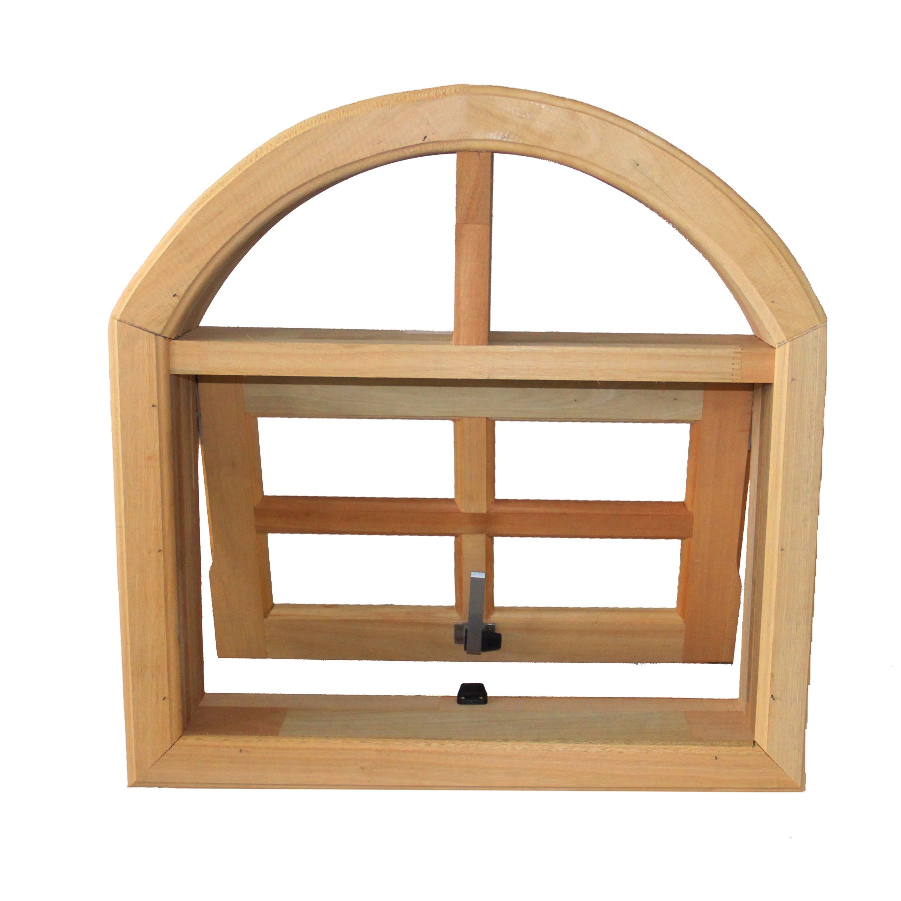 Janela de Abrir Maxim-Ar de Madeira Itaúba 0,60x0,60m Longo Esquadrias