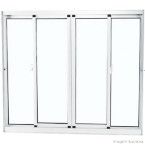 Janela de correr 4 folhas Alumifort 100x200x6,4cm divisão Sasazaki