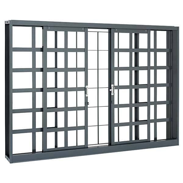 Janela de Correr Lisa de Aço 1,00x1,50m Sasazaki