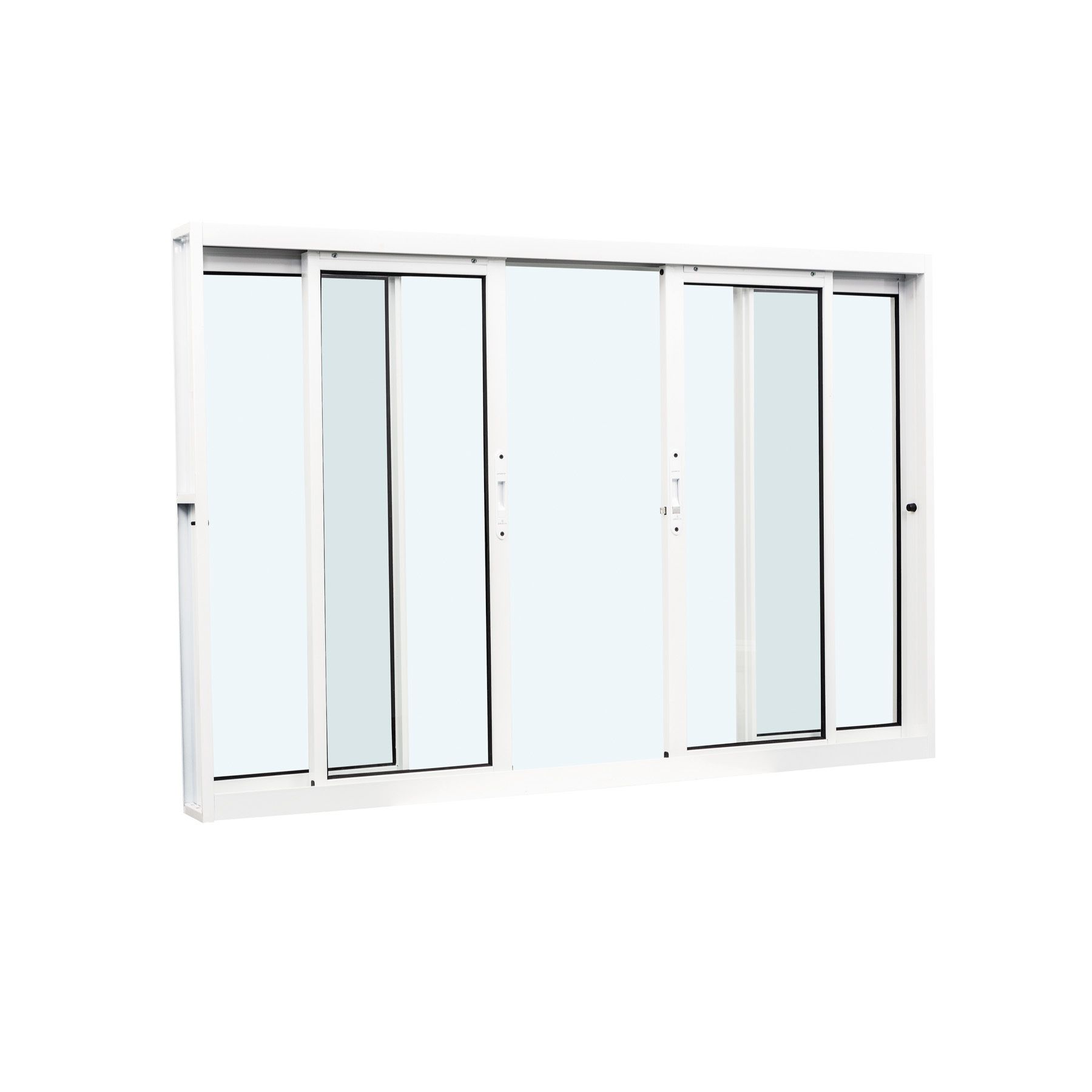 Janela de Correr Lisa de Aço Pintado 37382201 1,00x1,20m Gravia