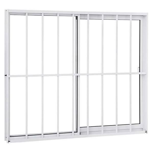 Janela de Correr Lisa de Alumínio 1,00x1,20m Sasazaki