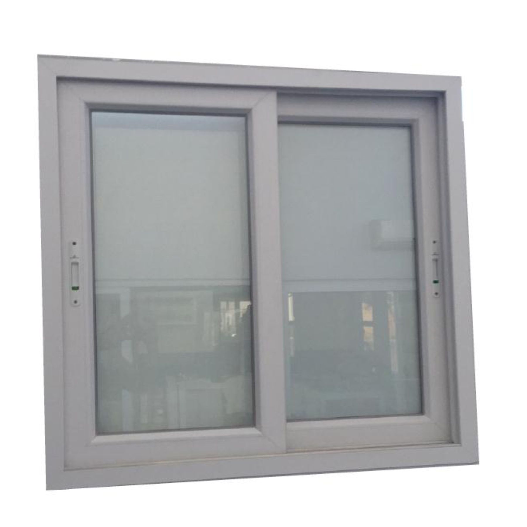 Janela de Correr Lisa de PVC 1,50x1,00m Aluminia 