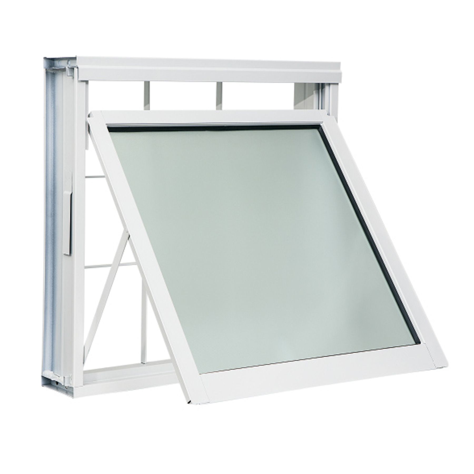 Janela de Correr Maxim-Ar de Aço Pintado 46480109 0,60x0,80 m Gravia