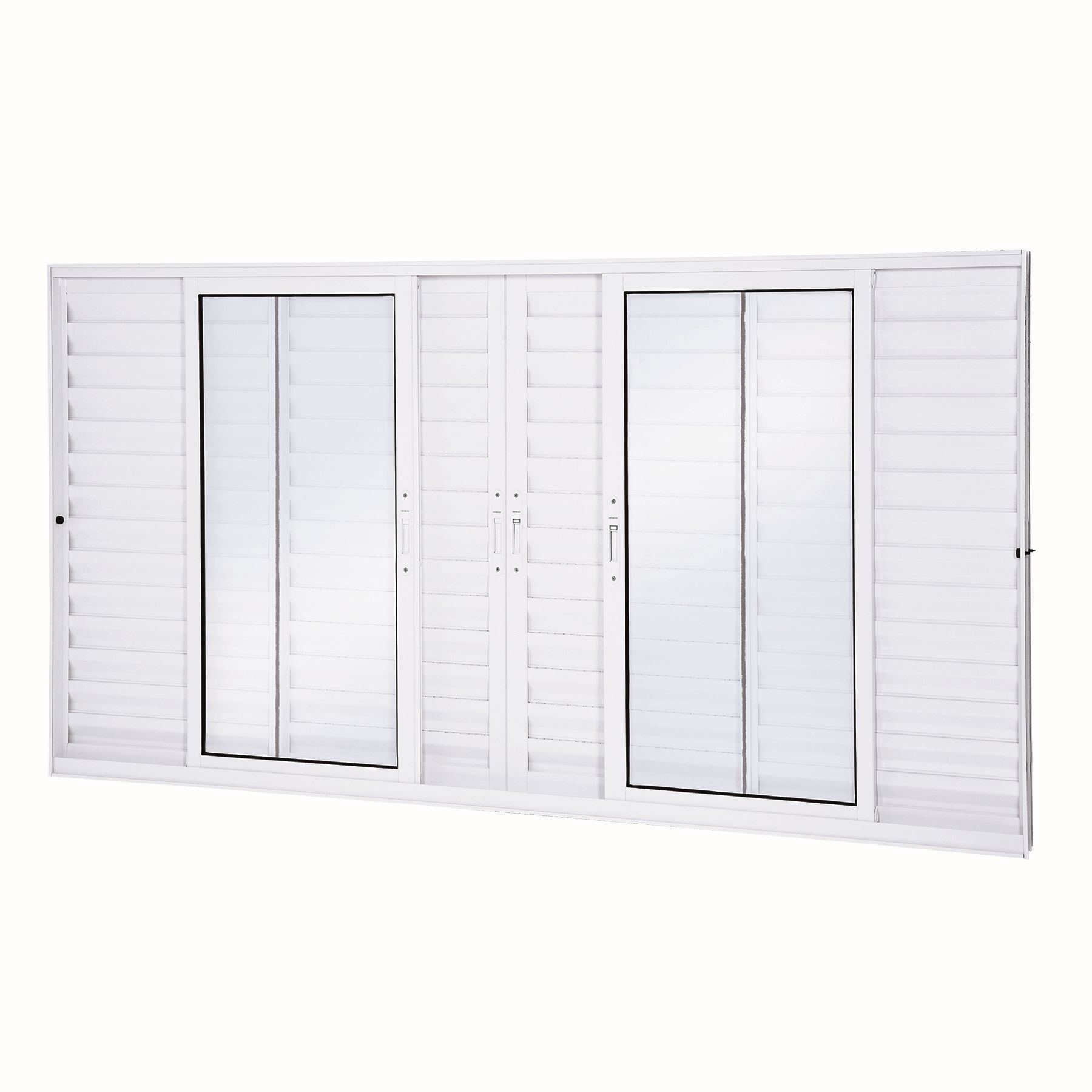 Janela de Correr Veneziana de Alumínio 1,00x1,20m Lucasa Ullian