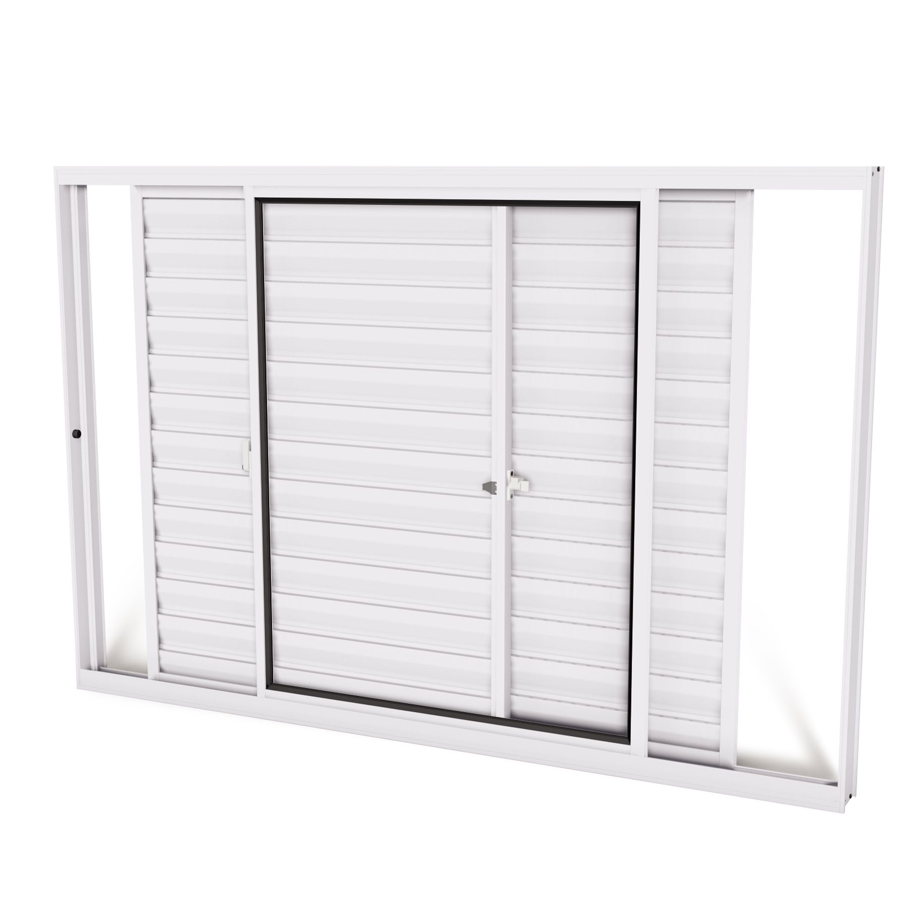 Janela de Correr Veneziana de Alumínio 1,00x1,50m Lucasa Ullian