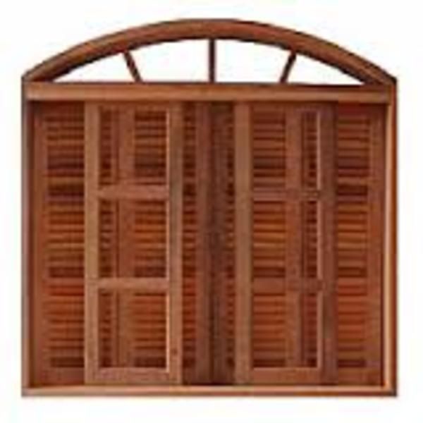 Janela de Correr Veneziana de Madeira Itaúba 1,00x1,20m Longo Esquadrias