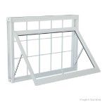 Janela maxim-ar 1 folha Pratika 60x80x8cm 24.16.344-0 Sasazaki