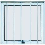 Janela maxim-ar 1 seção Magnum L25 60X60x7cm com grade Atlântica