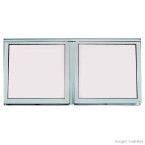 Janela maxim-ar 2 seções Magnum L25 60X120x7cm brilhante Atlântica