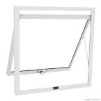 Janela maxim-ar Alumifit 60x60x3cm sem grade branca Sasazaki