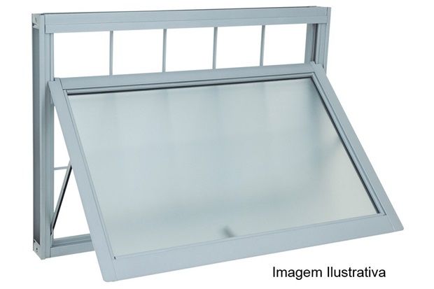 Janela Maxim Ar Branca 40x60m - Ref: 24163415