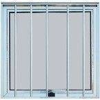 Janela maxim-ar Magnum L25 100X60x7cm grade brilhante Atlântica