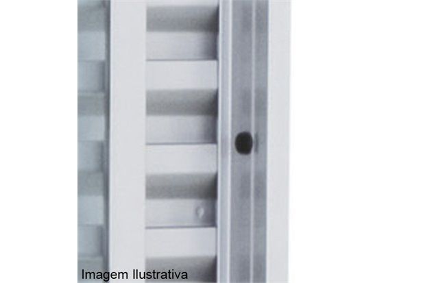 Janela Veneziana de Correr Branca 1,20x2,00m - Ref: 21221139