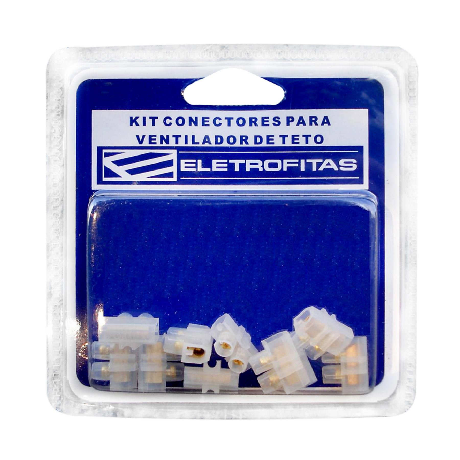 Kit de Conectores Ventilador de Teto Eletrofitas