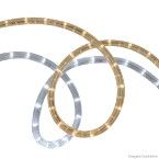 Kit mangueira LED com 5 metros 127V 9W amarela Bronzearte