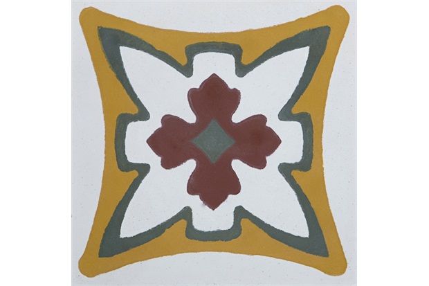 Ladrilho Hidráulico Angélica 20x20x1,9cm 1 Peça