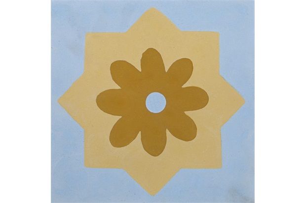 Ladrilho Hidráulico Margarida 20x20x1,9cm 1 Peça