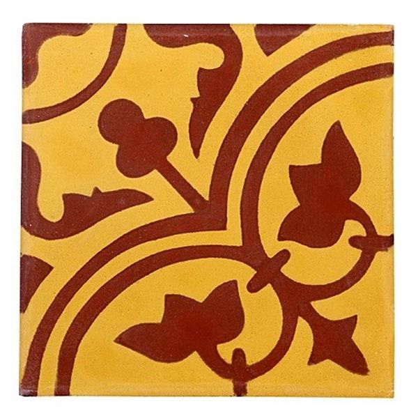 Ladrilho Hidráulico Vinca 20x20cm Cimartex