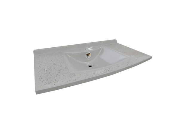 Lavatório Isocril Montreal Cinza 82cm