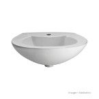 Lavatório Luna 55x48cm IL9 branco Icasa