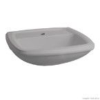 Lavatório para coluna 52x43cm Fit cinza Celite