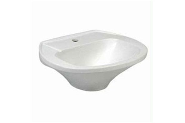 Lavatório para Coluna Diamantina Branco Il7-00