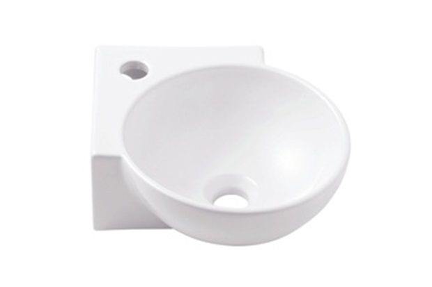 Lavatório Suspenso de Canto 39,5cm Branco