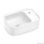 Lavatório suspenso Eco 40x25cm branco Celite