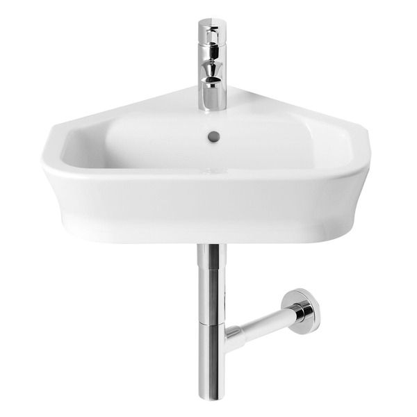 Lavatório Suspenso Gap 48x48x12cm Branco Roca