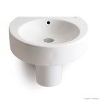 Lavatório suspenso Happening branco Roca