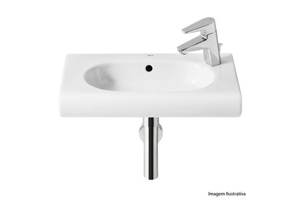 Lavatório Suspenso Meridian-N Branco 35 X 32 Cm