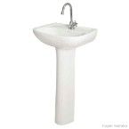 Lavatório Vogue Plus Aspen creme Deca