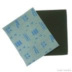 Lixa para ferro 22,5x27,5cm gramatura preta 100 Norton