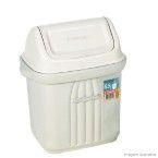 Lixeira de pia 6,5 litros cinza Sanremo