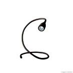 Luminária de mesa Naja LED 26x26cm 1,5W branca Bronzearte