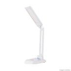 Luminária de mesa Pelicano LED 4W 6400K bivolt foco direcionável branca Bronzearte