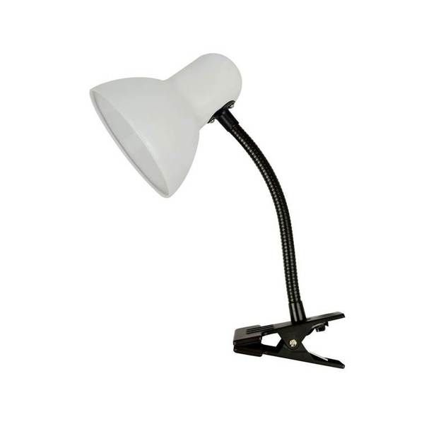 Luminária de Mesa Premier Redondo Metal Branco Bivolt