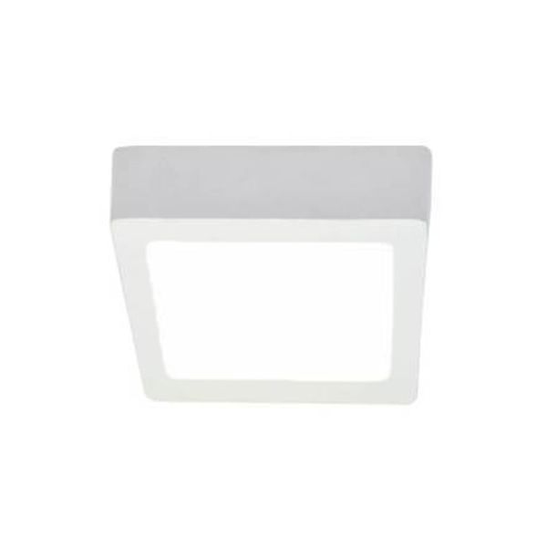 Luminária Painel LED de Sobrepor 18W Luz Amarela LLUM