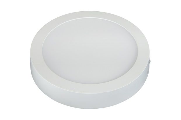 Luminária Painel Led de Sobrepor Redonda 24w 3,000k Luz Neutra