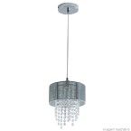 Lustre de cristais Mini Diamond prata Startec