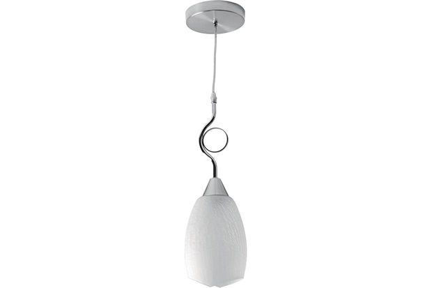 Lustre Pendente em Alumínio 1x60w E27 Td 2002 Branco