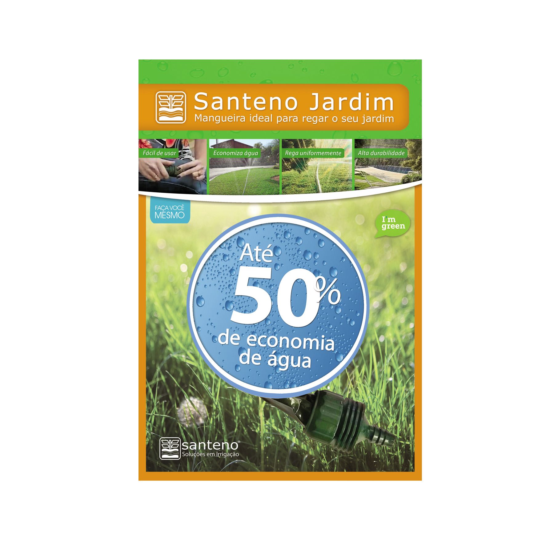 Mangueira Microperfurada para Irrigação 10m Santeno