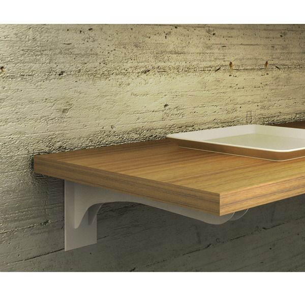 Mão Francesa para Prateleira de Madeira Anodizada 11x29x5,5cm DS Artefatos