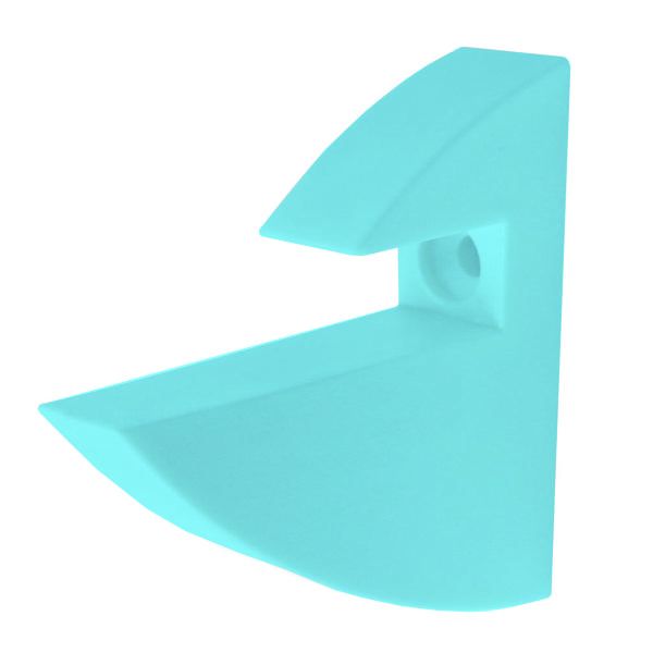 Mão Francesa para Prateleira de Madeira Azul 7,2x2,2cm Prat-K