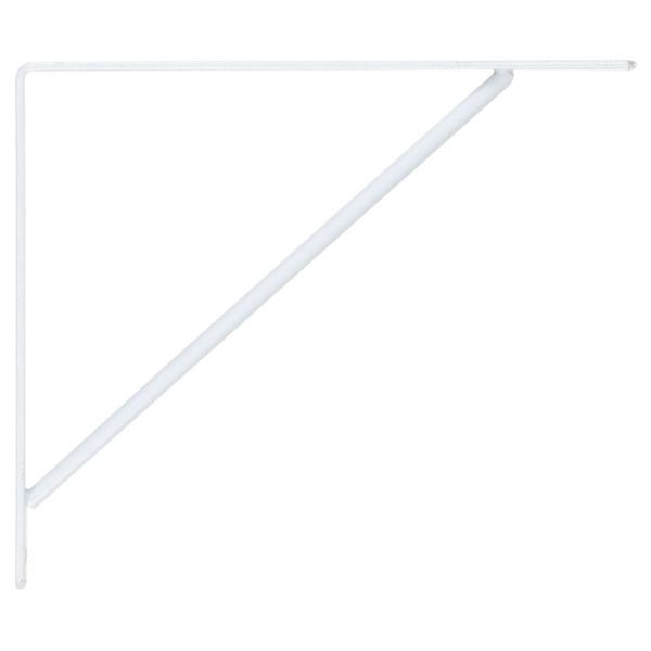 Mão Francesa para Prateleira de Madeira Branco 20x23cm Zamar